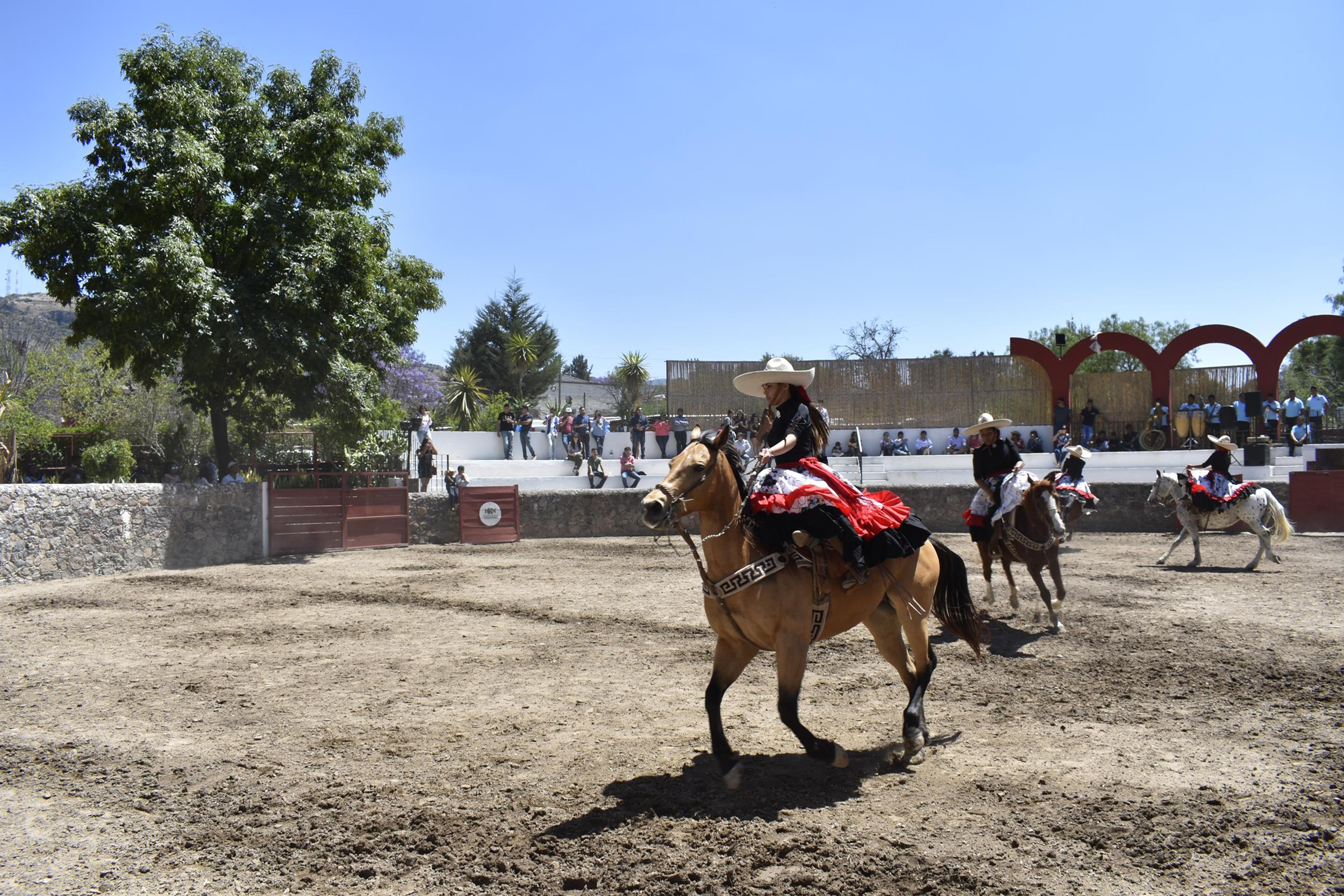 ホテル レアル デ ミナス サン・ミゲル・デ・アジェンデ エクステリア 写真 Charros in Charra show