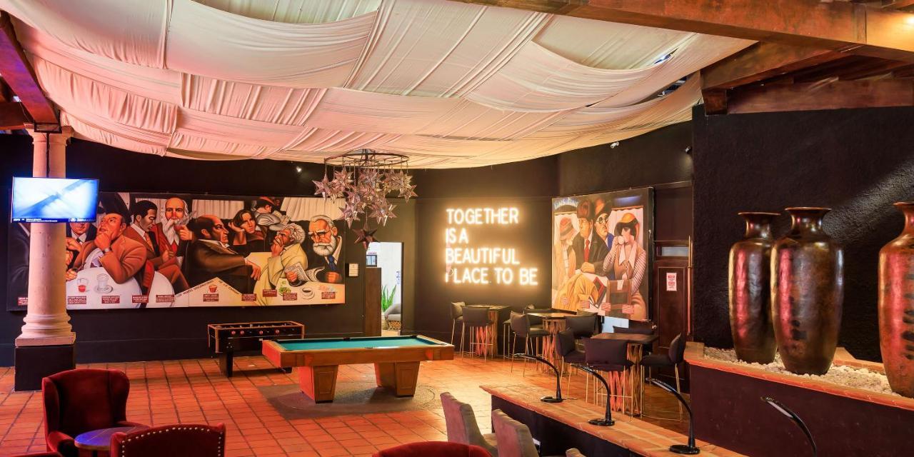 ホテル レアル デ ミナス サン・ミゲル・デ・アジェンデ エクステリア 写真 The interior of the 2007-2010 location of the club
